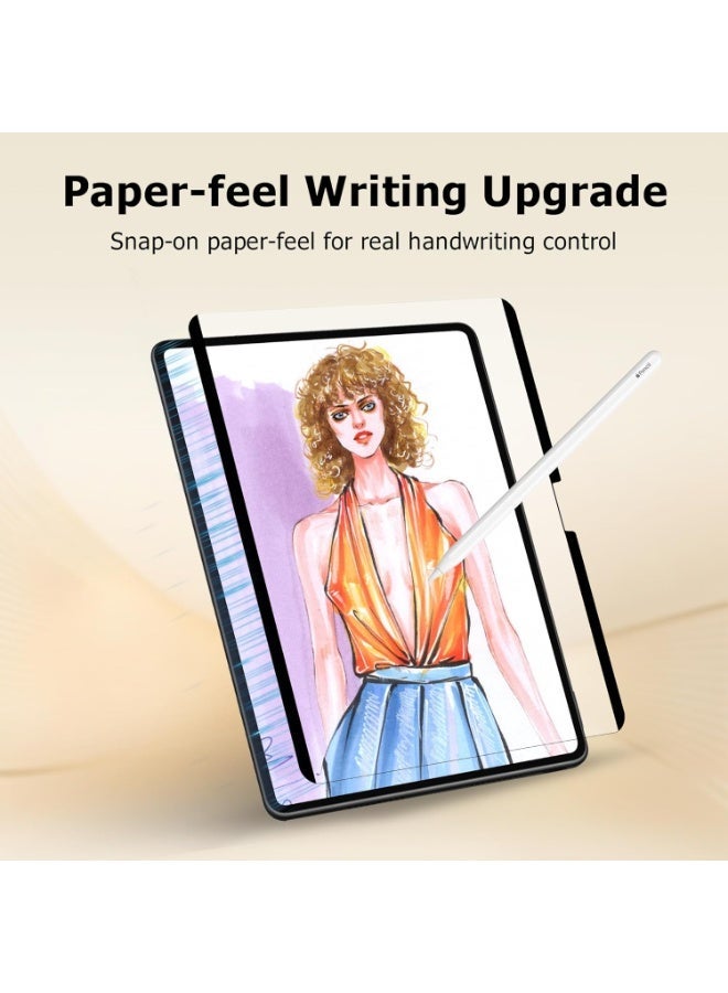 Magnetic Paperfeel Screen Protector for Surface Pro 12 Inch 2025, Removable Paper-Texture Screen, Crafted for Natural Writing, Anti Glare, Washable & Removable - Image 4
